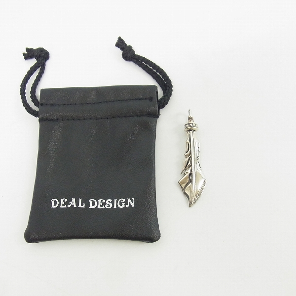 実際に弊社で買取させて頂いたDEALDESIGN/ディールデザイン ソードペンダント/ストーン付きの画像 7枚目
