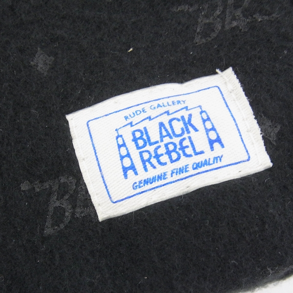 実際に弊社で買取させて頂いたRUDE GALLERY BLACK LABEL/ルードギャラリー ブラックレーベル ネックウォーマーの画像 2枚目