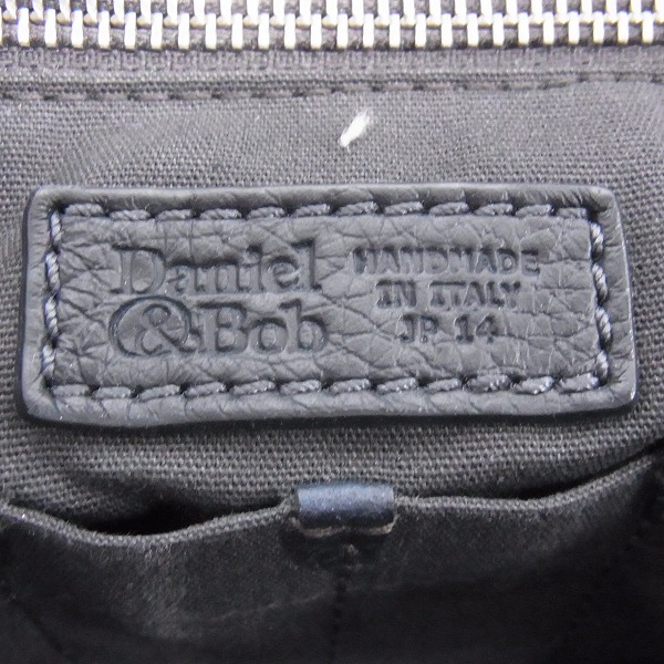 実際に弊社で買取させて頂いたダニエル＆ボブ/Daniel&Bob レザーハンドバッグの画像 5枚目