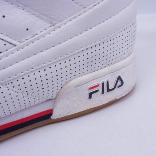 実際に弊社で買取させて頂いたFILA/フィラ F-13 パーフ ハイカット スニーカー FHE111/27.5の画像 7枚目
