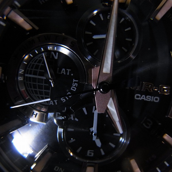 実際に弊社で買取させて頂いたG-SHOCK/Gショック 腕時計 35周年記念 350本限定 MR-G バーゼル クロノグラフ タフソーラー MRG-G2000HAの画像 5枚目