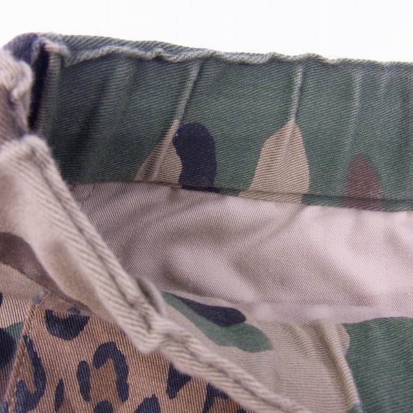 実際に弊社で買取させて頂いたuniform experiment/ユニフォームエクスペリメント サイドパネルイージーショーツ UE-160080/1の画像 5枚目