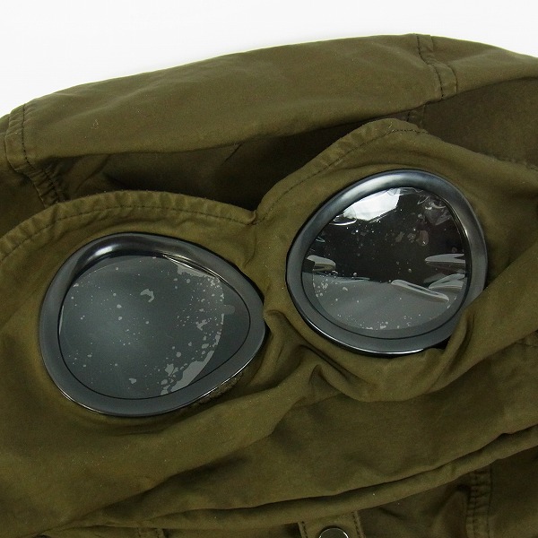 実際に弊社で買取させて頂いたC.P.COMPANY/シーピーカンパニー MICRO KEI ゴーグルジャケット 14SCPUB04022/50の画像 8枚目