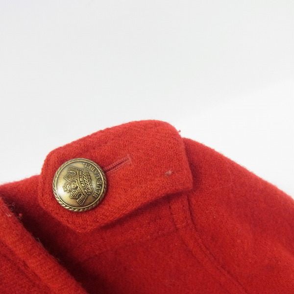 実際に弊社で買取させて頂いたBURBERRY BLUE LABEL/バーバリーブルーレーベル 三陽商会 ウール混 Pコート/38の画像 5枚目