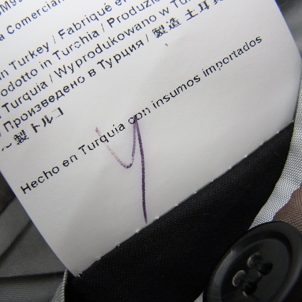 実際に弊社で買取させて頂いたHUGO BOSS/ヒューゴボス 2Bテーラードジャケット/52の画像 7枚目