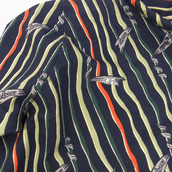 実際に弊社で買取させて頂いたLOEWE/ロエベ 17AW Loewe x Paula's Flags 総柄プルオーバーパーカー Mの画像 8枚目