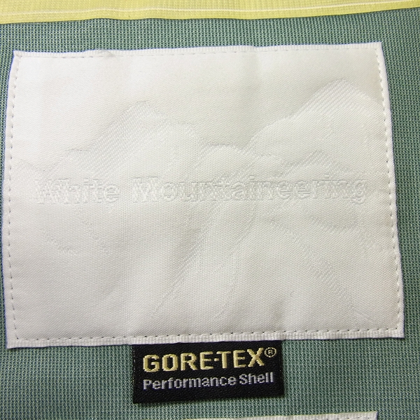 実際に弊社で買取させて頂いたWhite Mountaineering/ホワイトマウンテニアリング GORE-TEX ジャケット/1の画像 3枚目