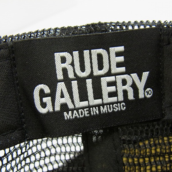 実際に弊社で買取させて頂いたRUDE GALLERY/ルードギャラリー ロックンロールサーカス メッシュキャップ/帽子の画像 5枚目