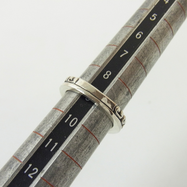 実際に弊社で買取させて頂いたDEALDESIGN/ディールデザイン クラウンクロスリング/9号の画像 6枚目