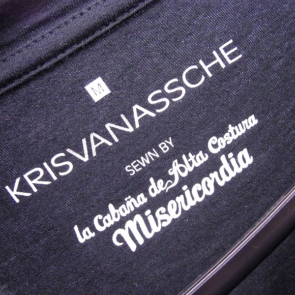 実際に弊社で買取させて頂いたKRIS VAN ASSCHE/クリスヴァンアッシュ ハーフスリーブ/半袖 フォトプリント カットソー/Tシャツ Mの画像 2枚目