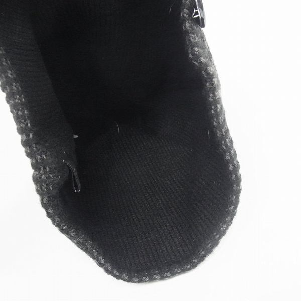 実際に弊社で買取させて頂いたCA4LA/カシラ ウール混 ニットキャップ/ニット帽の画像 4枚目