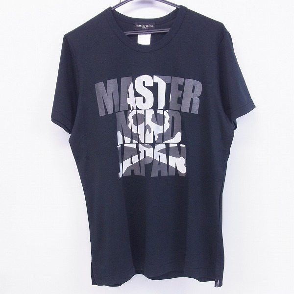 未使用】mastermind JAPAN/マスターマインド スカル 英字 プリントT