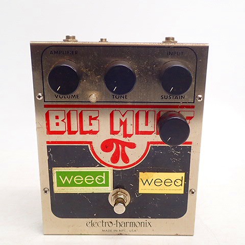 実際に弊社で買取させて頂いた【ジャンク】electro-harmonix/エレクトロハーモニックス BIG MUFF/ビッグマフ weed mod ファズ エフェクター