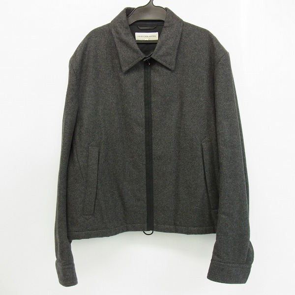 実際に弊社で買取させて頂いたDRIES VAN NOTEN/ドリスヴァンノッテン ウール ジップアップブルゾン/L