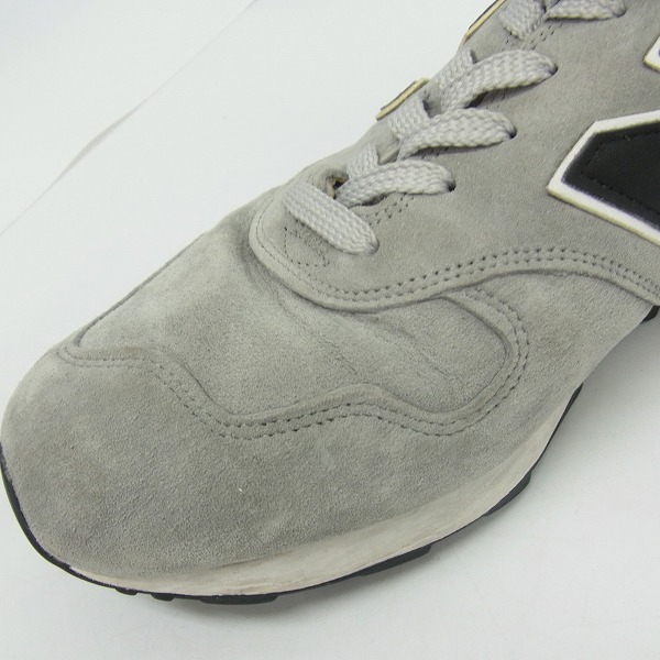 実際に弊社で買取させて頂いたNEW BALANCE×J.CREW/ニューバランス×Jクルー 別注/コラボ スニーカー/グレー M1400G/29.5の画像 6枚目