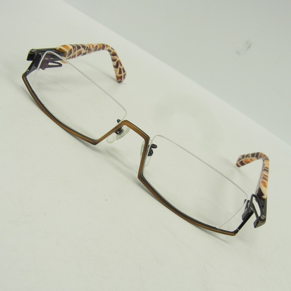 実際に弊社で買取させて頂いたless than human/レスザンヒューマン BRAZIL 眼鏡/メガネフレーム キリン 9610K