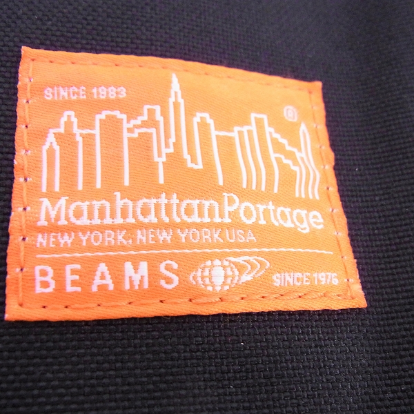 実際に弊社で買取させて頂いたManhattan Portage×BEAMS/マンハッタンポーテージ×ビームス 40th別注 ショルダーバッグの画像 3枚目