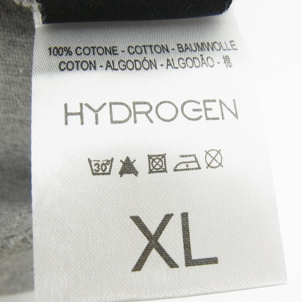実際に弊社で買取させて頂いたHYDROGEN/ハイドロゲン 胸ポケットTシャツ/XLの画像 3枚目