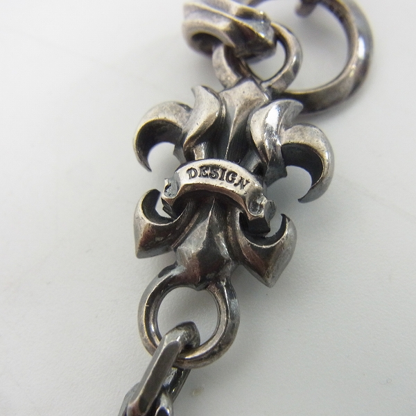 実際に弊社で買取させて頂いたDEALDESIGN/ディールデザイン グランドリリークロスウォレットチェーンの画像 2枚目