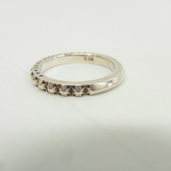 実際に弊社で買取させて頂いたDEALDESIGN/ディールデザイン タイニークロスリング/0.08ダイヤ付き/15号の画像 2枚目