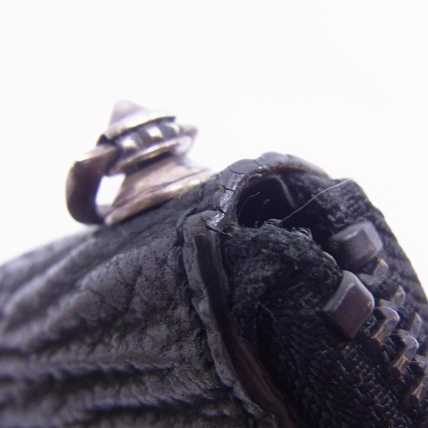 実際に弊社で買取させて頂いたDEAL DESIGN/ディールデザイン シャークラウンドジップウォレットの画像 7枚目