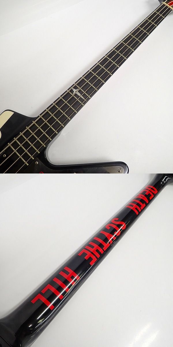 実際に弊社で買取させて頂いた★【オーダーメイド品】ESP/イーエスピー エクスプローラータイプ エレキベース ハードケース付の画像 2枚目