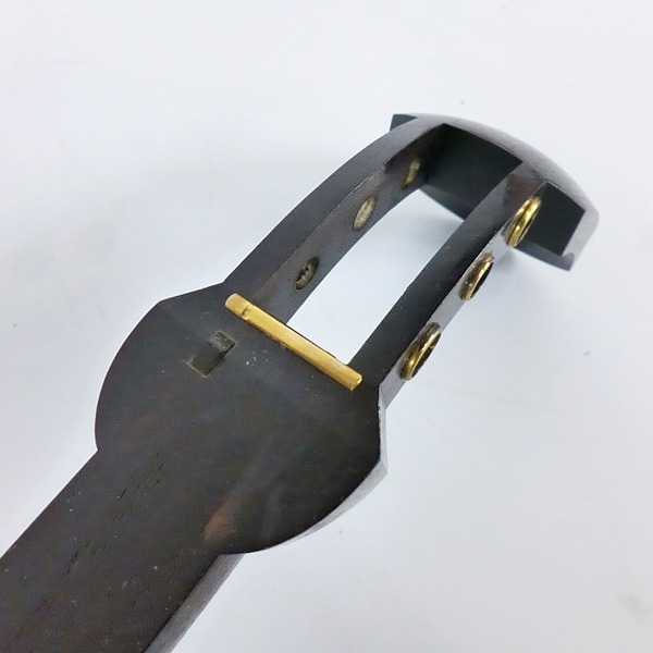 実際に弊社で買取させて頂いた★【ジャンク】三味線 中棹 継手二本溝 金ほぞ 綾杉胴 東さわり 和楽器の画像 1枚目