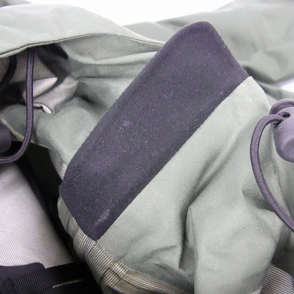 実際に弊社で買取させて頂いたBACKCHANNEL/バックチャンネル ナイロン マウンテンパーカー カーキ/Lの画像 7枚目