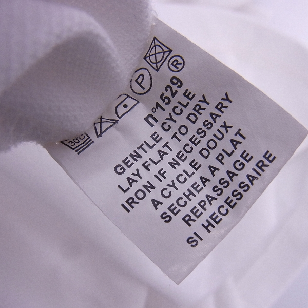 実際に弊社で買取させて頂いたBURBERRY LONDON/バーバリー ロンドン チェック柄切替 ホース刺繍ポロシャツ Mの画像 4枚目