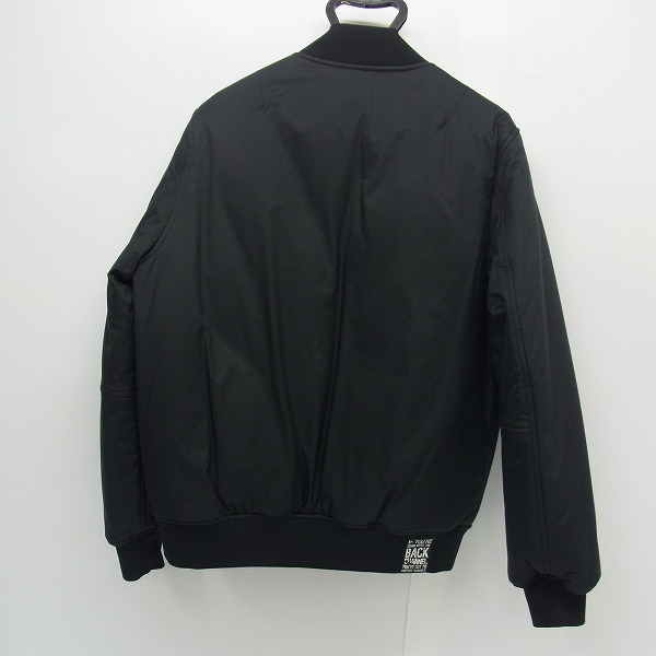 実際に弊社で買取させて頂いたBack Channel/バックチャンネル リバーシブル MA-1 フライトジャケット/Mの画像 1枚目