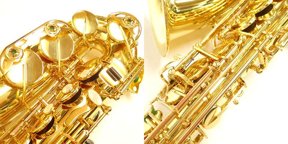 実際に弊社で買取させて頂いた★SELMER/セルマー SUPER ACTION 80 SERIE II/2 アルトサックス 彫刻入 付属品付の画像 5枚目