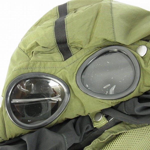 実際に弊社で買取させて頂いたC.P.COMPANY/シーピーカンパニー ナイロン ゴーグル ジャケット CPU0563 001020/50の画像 7枚目