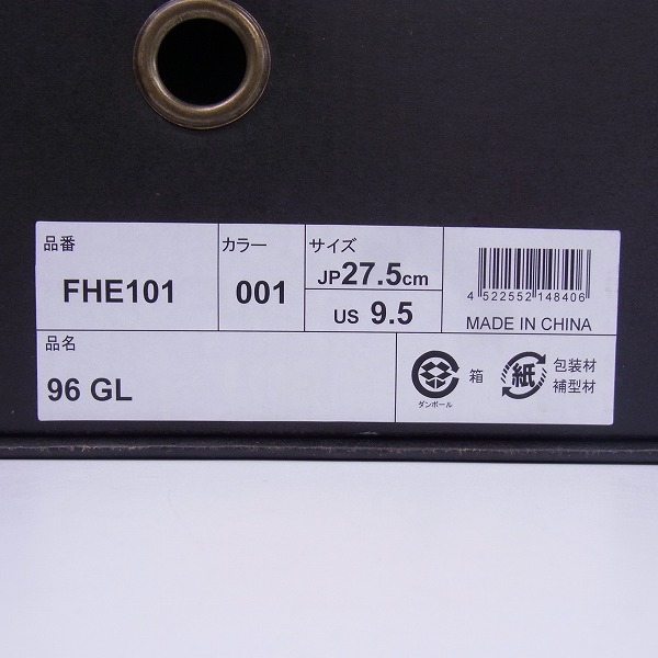 実際に弊社で買取させて頂いたFILA/フィラ 96 GL ハイカット スニーカー FHE101/27.5の画像 9枚目