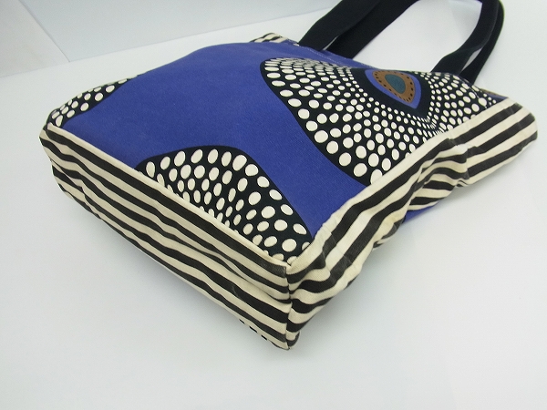 実際に弊社で買取させて頂いたMARNI/マルニ×伊勢丹 限定 キャンバストートバッグの画像 2枚目