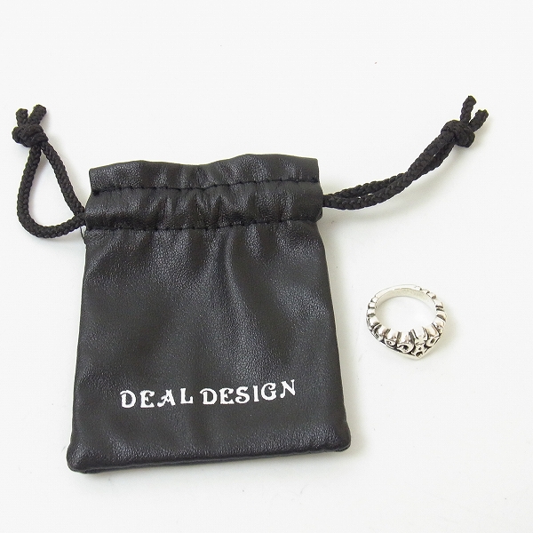 実際に弊社で買取させて頂いたDEALDESIGN/ディールデザイン クラウンクロスリング/9号の画像 7枚目