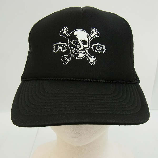 実際に弊社で買取させて頂いたRUDE GALLERY/ルードギャラリー スカル メッシュキャップ/帽子の画像 1枚目