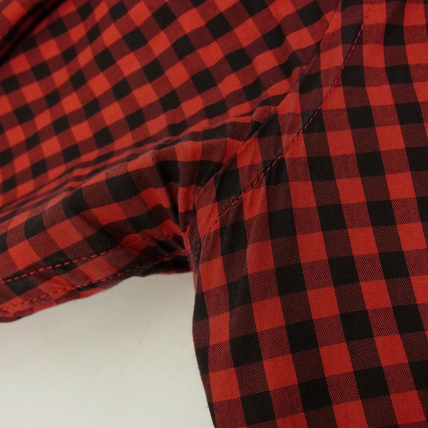 実際に弊社で買取させて頂いたGIVENCHY/ジバンシー 17SS チェック＆スター柄 長袖シャツ 37の画像 8枚目