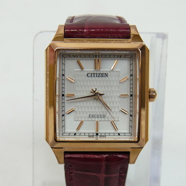 実際に弊社で買取させて頂いたCITIZEN/シチズン EXCEED/エクシード 電波ソーラー H030-T019307 