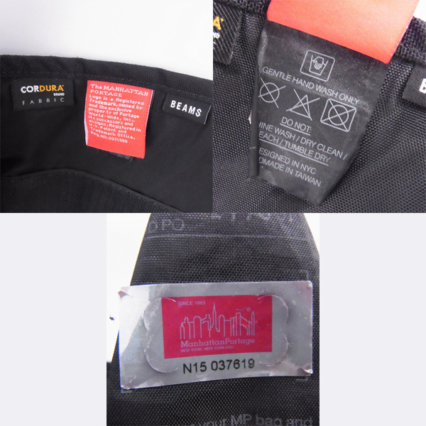 実際に弊社で買取させて頂いたManhattan Portage×BEAMS/マンハッタンポーテージ×ビームス 40th別注 ショルダーバッグの画像 5枚目