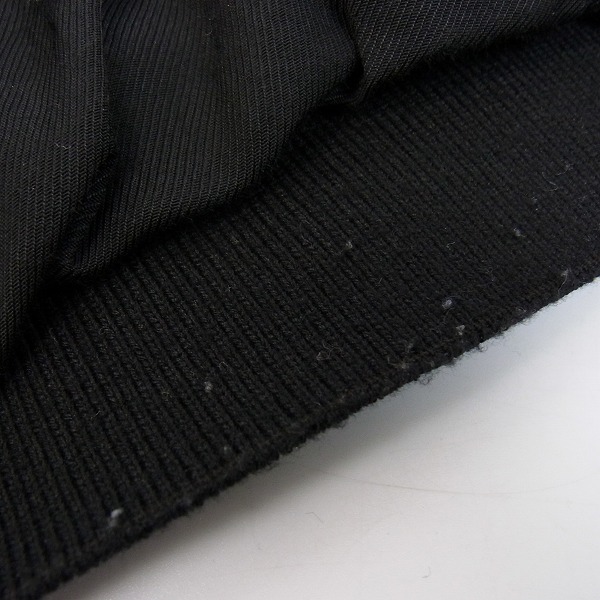 実際に弊社で買取させて頂いたDIESEL BLACK GOLD/ディーゼル ブラックゴールド 切替ストライプデザイン  ラムレザージャケット MA-1/48の画像 8枚目