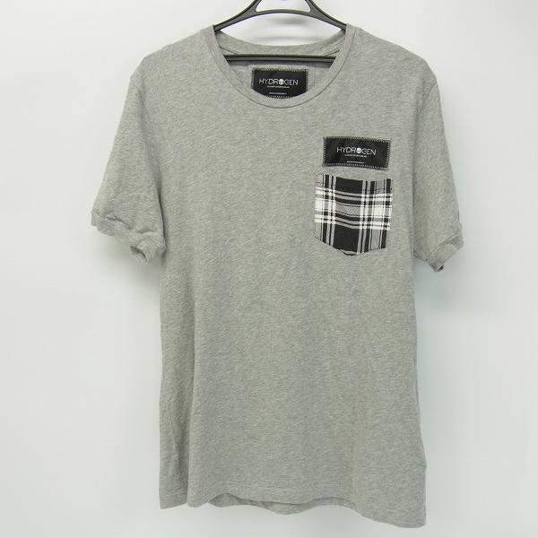 実際に弊社で買取させて頂いたHYDROGEN/ハイドロゲン 胸ポケットTシャツ/XL