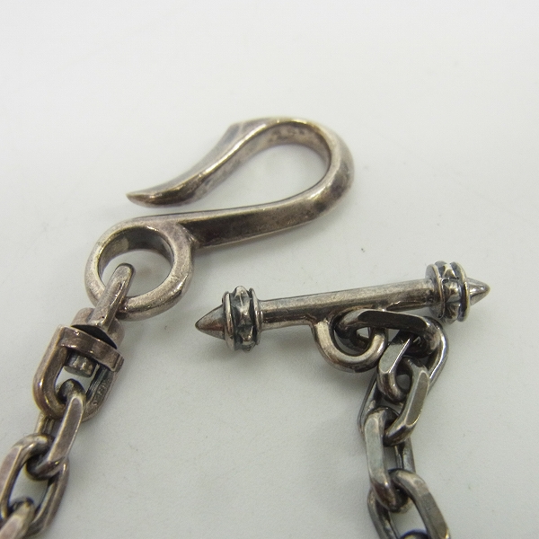 実際に弊社で買取させて頂いたDEALDESIGN/ディールデザイン グランドリリークロスウォレットチェーンの画像 4枚目