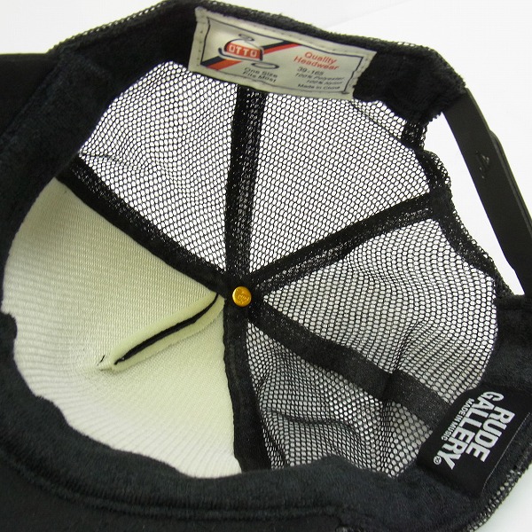 実際に弊社で買取させて頂いたRUDE GALLERY/ルードギャラリー THE Birthday メッシュキャップ/帽子の画像 4枚目