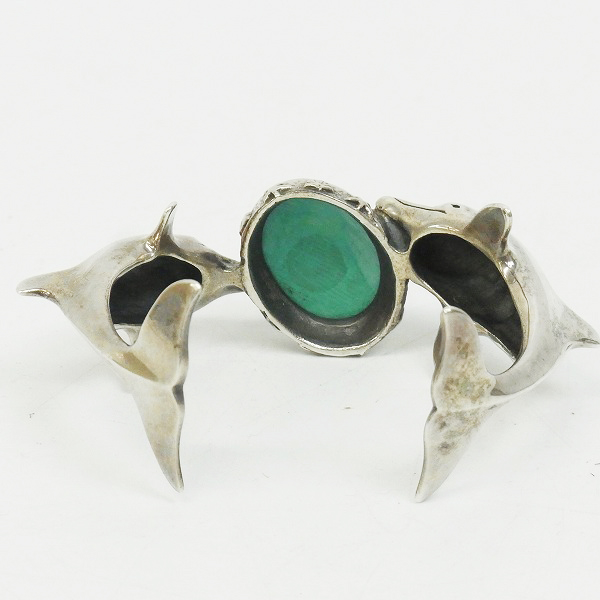 実際に弊社で買取させて頂いたCRAZY PIG DESIGNS/クレイジーピッグ TWO DOLPHINS BRACELET の画像 2枚目