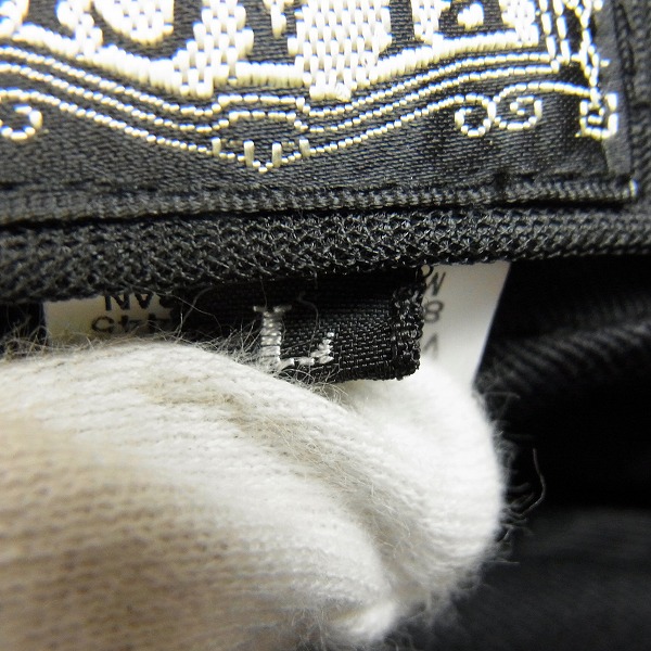 実際に弊社で買取させて頂いたBLACK SIGN×CA4LA/ブラックサイン×カシラ コットン キャスケット/Lの画像 6枚目