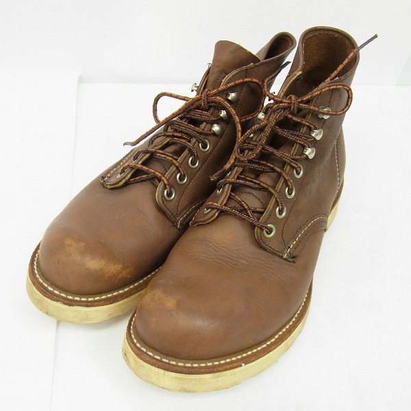 実際に弊社で買取させて頂いたREDWING/レッドウィング ブーツ アイリッシュセッター プレーントゥ ブーツ 8163/8の画像 0枚目