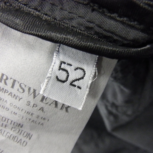 実際に弊社で買取させて頂いたC.P.COMPANY/シーピーカンパニー ジップ ジャケット 4818A607/2535/52の画像 3枚目