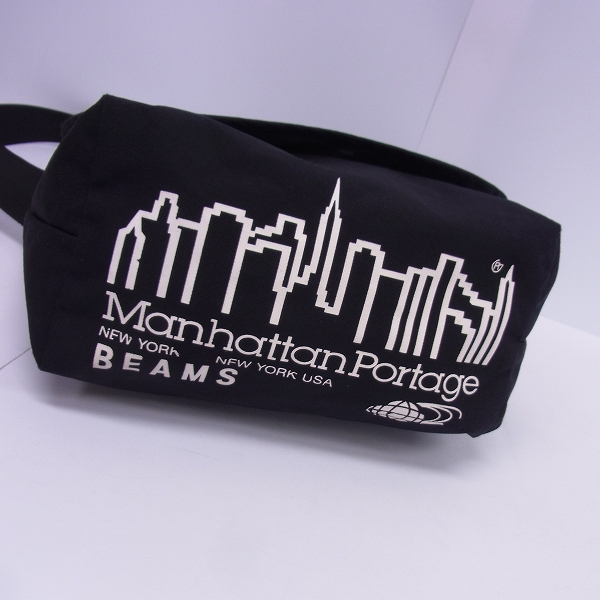 実際に弊社で買取させて頂いたManhattan Portage×BEAMS/マンハッタンポーテージ×ビームス 40th別注 ショルダーバッグの画像 2枚目