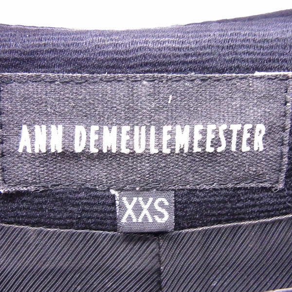 実際に弊社で買取させて頂いたANN DEMEULEMEESTER/アンドゥムルメステール ベスト/ジレ/XXSの画像 2枚目