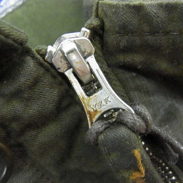 実際に弊社で買取させて頂いたC.P.COMPANY/シーピーカンパニー オイル加工 ジャケット CPU0127 000020/50の画像 5枚目